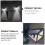 led solar sensor wandlampe, mit bewegungsmelder 7