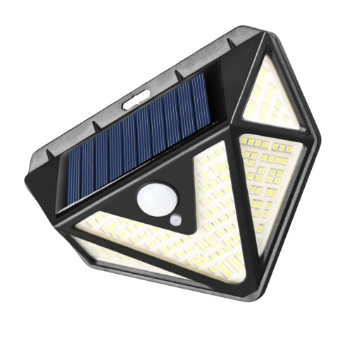 led solar sensor wandlampe, mit bewegungsmelder 2