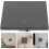 Light Switch 2 Way Standard Decorator Rocker Wall Switch Accessory 9