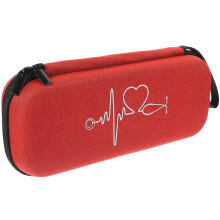 Hülle Tragbar Stoßfest Multifunktion Für 3M Rot
