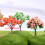 simulationbaum mit sukkulenten, gartendekoration ( ) 7