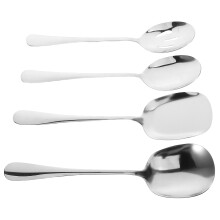 4 servierlöffel mit für suppe salat party