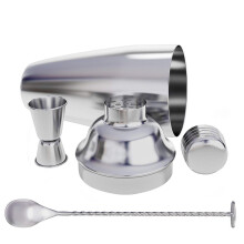 1 set, 3-teilig, 750 ml cocktailshaker, barkeeper-zubehör