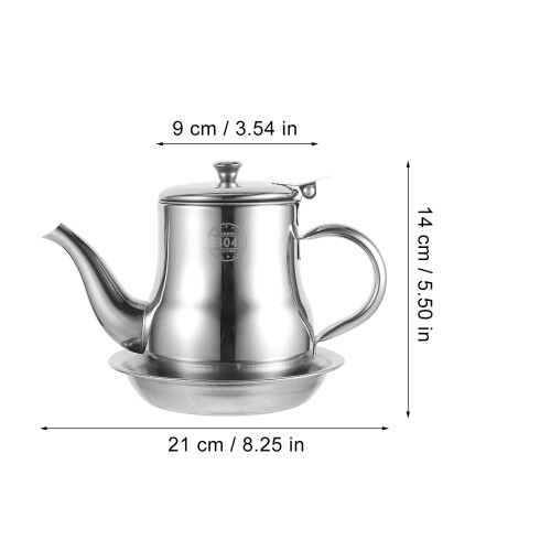 essigflasche sojasoßenbehälter ölspender mit filter 32 oz 1