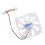 12 cm pc-geäuse-lüfter mit led, , transparent blau 10