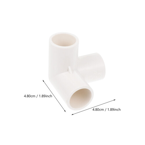 20 winkelverbinder t- pvc-rohrfittinge dn15/20 mm 1