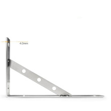 2 wandregal-tragbügel mit 4 (3x200 mm)