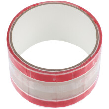1 rolle transparente verschlussaufkleber, selbstklebend für getränke