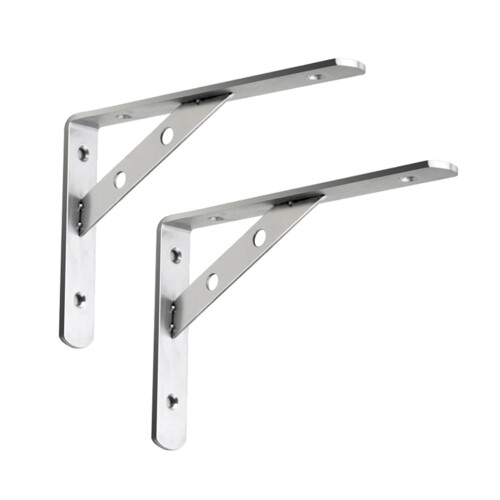 2 wandregal-tragbügel mit 4 (3x200 mm) 1