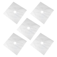 5-teilige Gasherd-Schutzauflagen, antihaft, für Kochfeld und
