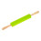 Green Bamboo Rolling Pin Non-Stick Wood Handle for Home Baking 3