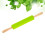Green Bamboo Rolling Pin Non-Stick Wood Handle for Home Baking 10