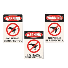 Lawn Pet Stecker Schild Hund Warnung Bild Aus Eisen Lackiert