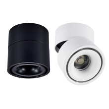 led-spot 10 w 220 v 360 schwenkbar einbau-deckenleuchte aluminium