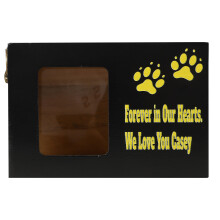Pet Memorial Urn Holz Katze Hund Erinnerungskasten Dekorative Andenken
