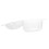 100Stk Einweg Kuchenform Transparente Lebensmittelbox Muffinhalter 8