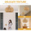 Flush Light Leuchte Papierseil Geflecht Led Deckenleuchte 9