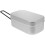 Aluminium Dose Mit Deckel Für Lunch Camping Picknick (Silber) 1