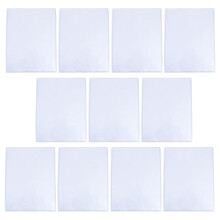 12 stk schutzhüllen für fotos, transparente bildhüllen