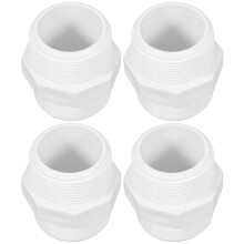 4 pvc rohrverbinder sechskant nippel gewindeadapter anschluss