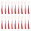100 diy quasten bastelmaterial rot 2