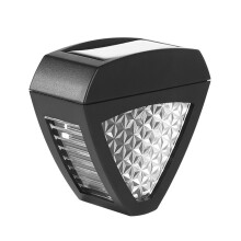 solar wandlampe wasserdicht led dekorationsleuchte für außen