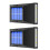 2 solar-wandleuchten außen, , 3