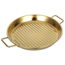 rundgrillplatte 20 cm für steak snacks meeresfrüchte