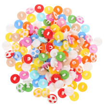 150Stk Fußball Knöpfe Resin Mehrfarbig DIY Bastelknöpfe Für Kleidung