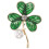 1 Parel Oliefolie Broche Vrouwen Legering 2