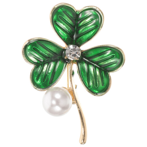 1 Parel Oliefolie Broche Vrouwen Legering 1