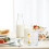 2 Sets Kinder Becher Mit Deckeln Süßer Cartoon Design 10