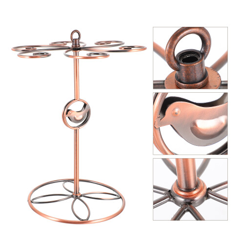 Worgeous  Inverted Wine Cup Holder Glass Rack Drying Stemware 1