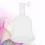 silikon menstruationskappe transparent auslaufsicher recycelbar 10
