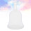 silikon menstruationskappe transparent auslaufsicher recycelbar 7