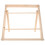 Rack Rangement Rubans Bois Robuste Décoration Jaune Clair 1