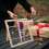 Rack Rangement Rubans Bois Robuste Décoration Jaune Clair 8