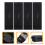4-teiliges Baseball-Set mit Catcher-Handschuh, Schutzausrüstung, Polyester 3