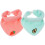 2St Babydrup Slabbetjes Teething Met Designs 8