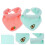 2St Babydrup Slabbetjes Teething Met Designs 4