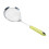 Stainless Steel Long Green Handle Spoon Strainer For Kitchen 3