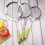 Stainless Steel Long Green Handle Spoon Strainer For Kitchen 7