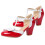 1Sandalshighheel Rood Hak Dames Zachte Loopervaring 9