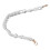 Bandoulière Sac Perles Décoratives Blanches Résistantes 3