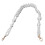 Bandoulière Sac Perles Décoratives Blanches Résistantes 11
