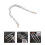 Bandoulière Sac Perles Décoratives Blanches Résistantes 10