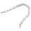 Bandoulière Sac Perles Décoratives Blanches Résistantes 7