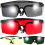 4Pièces Lunettes De Plastiques Colorées Pour Épilation 6