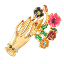 blumenbrosche legierung mit , anstecknadel für damen