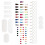 1Set Creatieve Sleutelhanger Kit Acryl + Rvs DIY Geschenk 4
